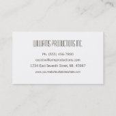 Business Cards für Groupon Color Block CEO Visitenkarte (Rückseite)