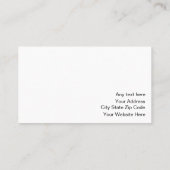 Business Cards für Haustiere oder Haustiere Visitenkarte (Rückseite)