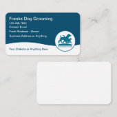 Business Cards für Heimtiere entwickeln Moderne Visitenkarte (Vorne/Hinten)