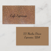 Business Cards für Kaffee Visitenkarte (Vorne/Hinten)
