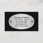 Business Cards für Karosseriereparaturen Visitenkarte (Rückseite)