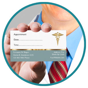 Business Cards für klassische Ärzte Terminkarte