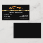 Business Cards für klassische Automobilbautechnik Visitenkarte (Vorne/Hinten)