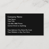 Business Cards für klassische Automobiltechnik Visitenkarte (Rückseite)