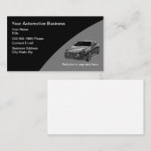Business Cards für klassische Automobiltechnik Visitenkarte (Vorne/Hinten)