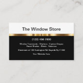 Business Cards für klassische Fenster Visitenkarte (Vorderseite)