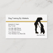 Business Cards für klassische Hunde Visitenkarte (Vorderseite)