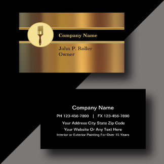 Business Cards für klassische Maler Visitenkarte