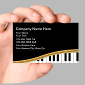 Business Cards für klassische Musik Visitenkarte