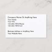 Business Cards für klassische Pet Care Services Visitenkarte (Rückseite)
