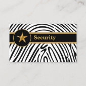 Business Cards für klassische SicherheitsFingerabd Visitenkarte (Vorderseite)
