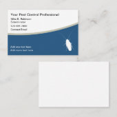Business Cards für Kontrolle-Exterminator Visitenkarte (Vorne/Hinten)