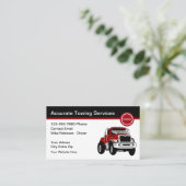 Business Cards für LKW-Anhänger Visitenkarte (Stehend Vorderseite)