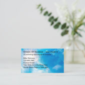 Business Cards für mehrstufige Marketings Visitenkarte (Stehend Vorderseite)