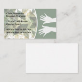 Business Cards für natürliche Massage Visitenkarte (Vorne/Hinten)