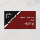 Business Cards für Real Anwesen Visitenkarte (Vorderseite)