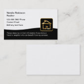 Business Cards für Real Anwesen Visitenkarte (Vorne/Hinten)