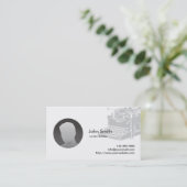 Business Cards für Schreibmaschinenschreibgeräte d Visitenkarte (Stehend Vorderseite)