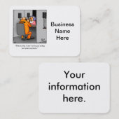 Business Cards für Spaß Visitenkarte (Vorne/Hinten)
