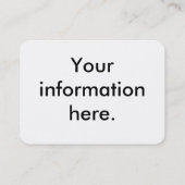 Business Cards für Spaß Visitenkarte (Rückseite)