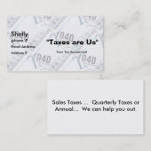 Business Cards für Steuerprüfer Visitenkarte (Vorne/Hinten)