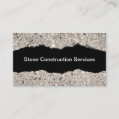 Business Cards für Stone Construction Services Visitenkarte (Vorderseite)