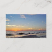 Business Cards für Sunset Retirement Visitenkarte (Vorderseite)