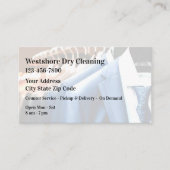 Business Cards für Trockenreinigung Visitenkarte (Vorderseite)