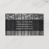 Business Cards für Veranstaltungsorganisatoren mit Visitenkarte (Rückseite)