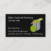 Business Cards für Wohnungsmalerei Visitenkarte (Vorderseite)