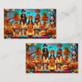 Business cards halloween party visitenkarte (Vorne/Hinten)