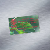 Business cards magnetische visitenkarte (Beispiel)