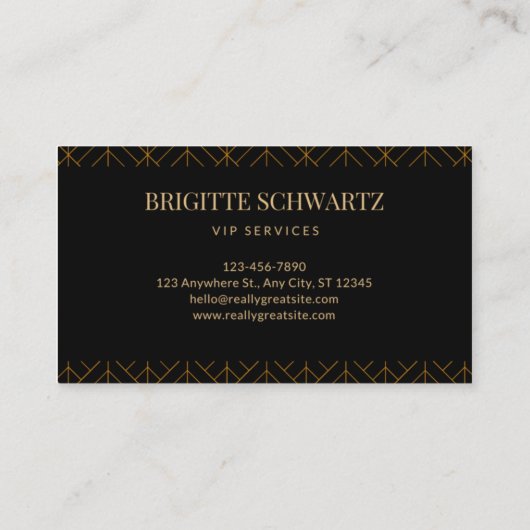 Business Cards Premium Design Visitenkarte (Rückseite)