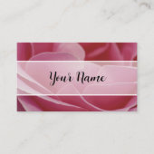 Business Cards - Rose-01 Visitenkarte (Vorderseite)