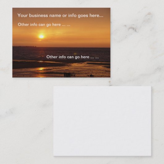 Business Cards Visitenkarte (Vorne/Hinten)