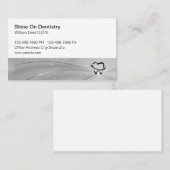Business Cards von Classy Dentist Visitenkarte (Vorne/Hinten)