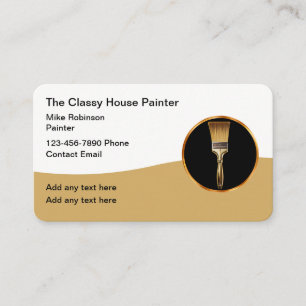 Business Cards von Classy House Painter Pro Visitenkarte