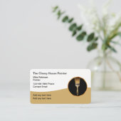 Business Cards von Classy House Painter Pro Visitenkarte (Stehend Vorderseite)