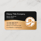 Business Cards von Classy Real Anwesen Visitenkarte (Vorderseite)