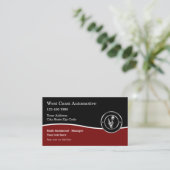 Business Cards von Klasse Automotive Services Visitenkarte (Stehend Vorderseite)