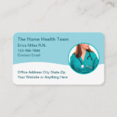 Business Cards von Zuhause Health Nurines Services Visitenkarte (Vorderseite)