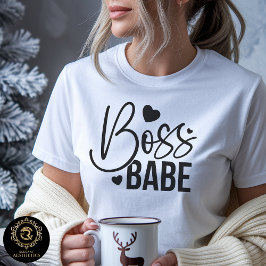 Business Casual Graphic Tee - Boss Babe 