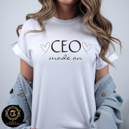 Business Casual Graphic Tee - CEO Mode On