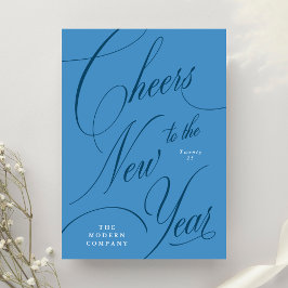 Business Centers to the New Year Holiday Card Feiertagskarte