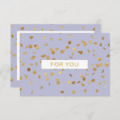 BUSINESS  CERTIFICATE gift for you (Vorne/Hinten)