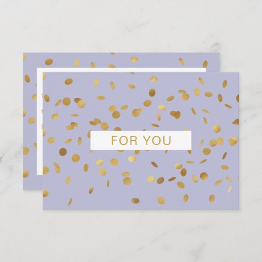 BUSINESS CERTIFICATE gift for you (Vorne/Hinten)