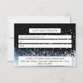 BUSINESS  CERTIFICATE gift for you (Rückseite)