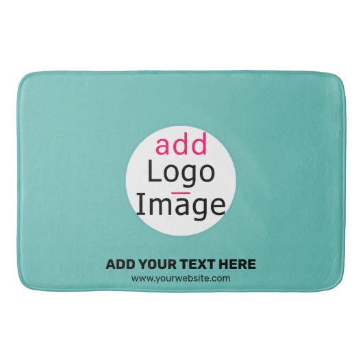 Business Chic Promo Individuell gestaltbare Fresh  Badematte (Vorderseite)
