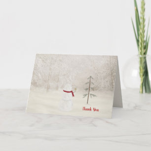 Business Christmas Thank You Dankeskarte