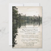 Business Church Retreat Familie Jamboree am See Einladung (Vorderseite)